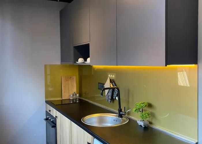 Modern Skyline Studios- Elegant In New Bazaar تيرانا